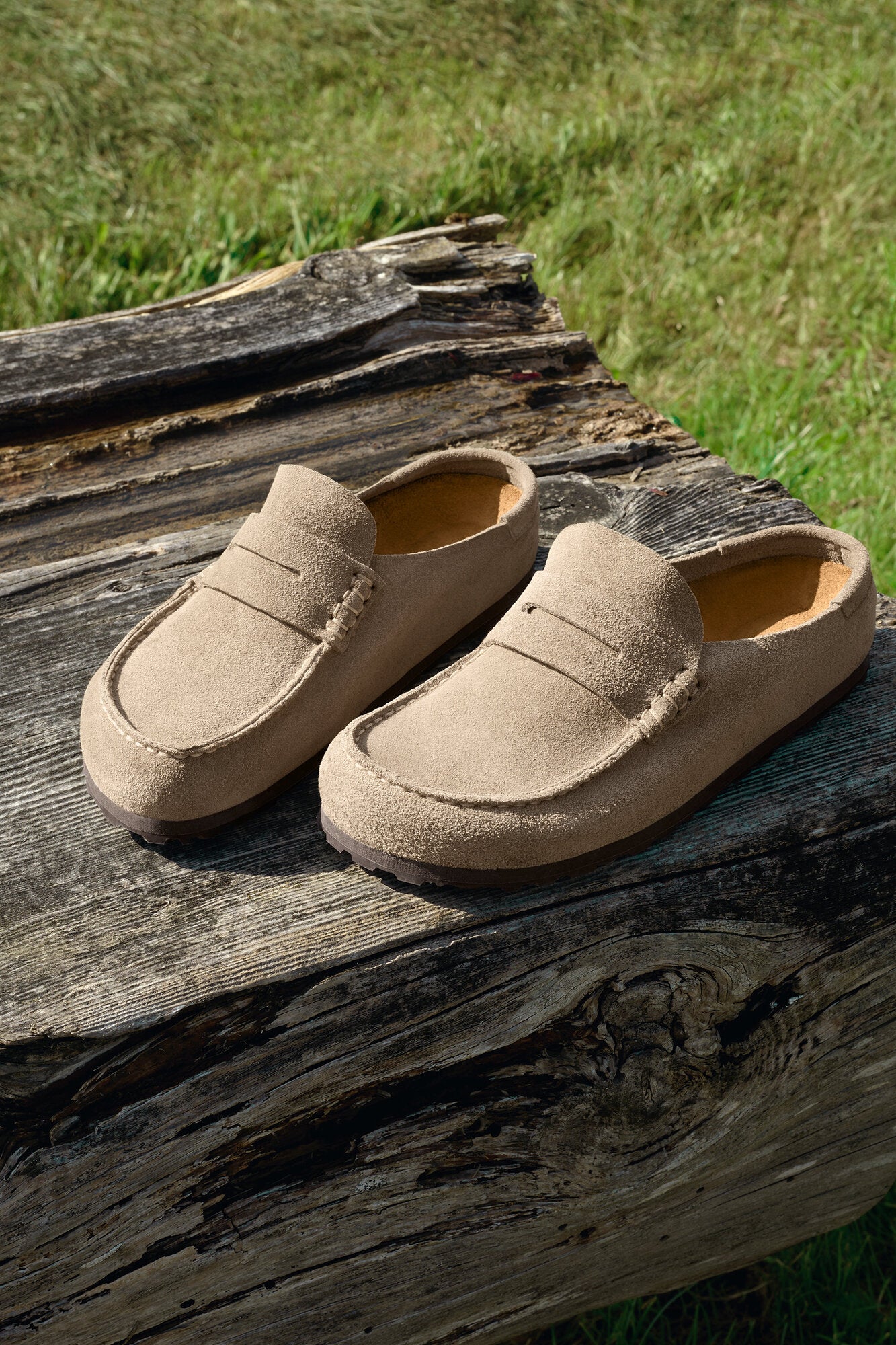 Naples Wrapped Leve clogs - Taupe BG